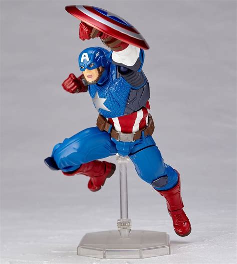 Revoltech Captain America Action Figure