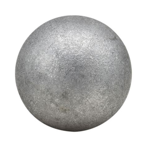 Hot Stamped Steel Smooth Texture Ball 1 Diameter 14 Lbs