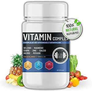 LD SPORT Complejo Vitaminico Completo Multivitaminico Con Vitaminas