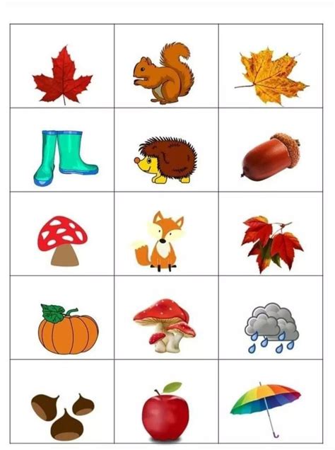 Karty Pracy Do Druku Jesień Artofit