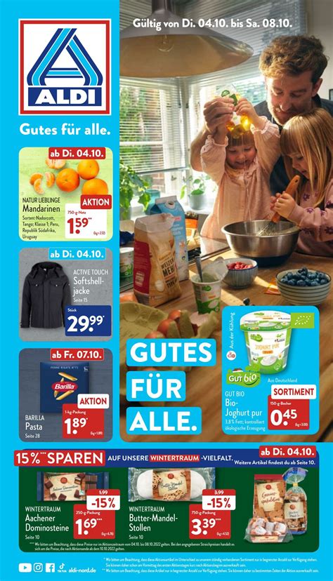 Aldi Nord Werbeprospekt Gültig Von 0410 Bis 0810 Seitenzahl 1