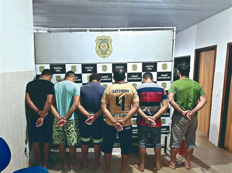 Polícia Civil Prende Seis Foragidos De Justiça Escondidos No S11d Em