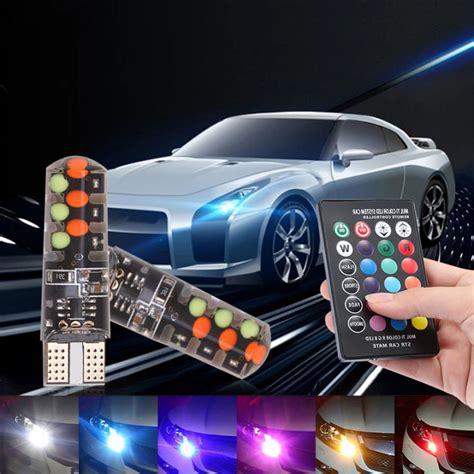 T W W Rgb Led Canbus W W Smd Car Dome Reading Light Auto