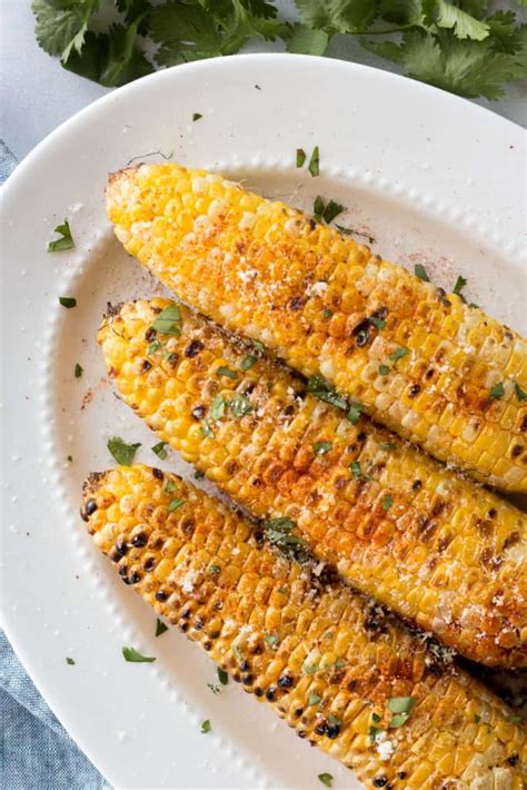 Minute Grilled Corn On The Cob No Husk Hot Pan Kitchen