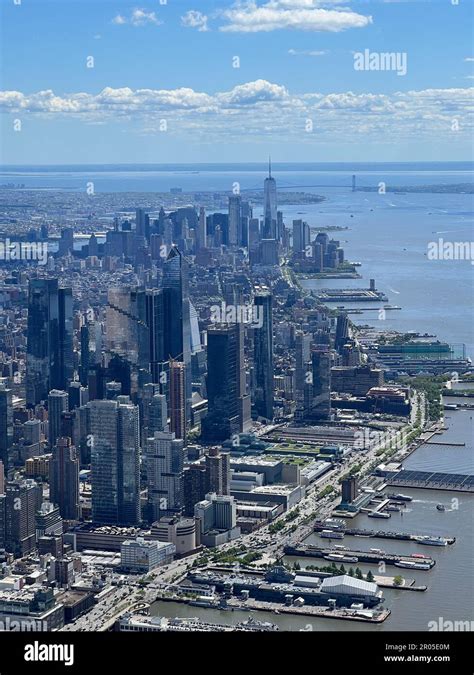 Aerial View Of Midtown Manhattan In New York City On May 6 2023 Stock