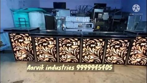 Stainless Steel Led Mocktail Counter For Catering At Rs In Delhi