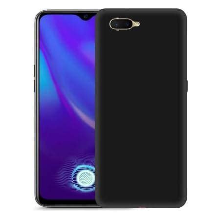 Cedo Oppo K Back Cover Matte Soft Silicon Flexible Camera Bump