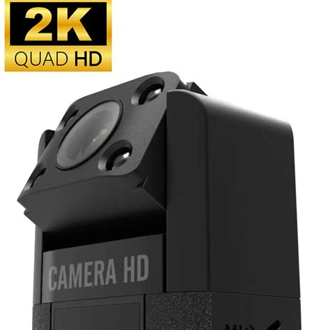 2K WiFi Interconnection Body Camera Infrared Night Vision Full HD Cam