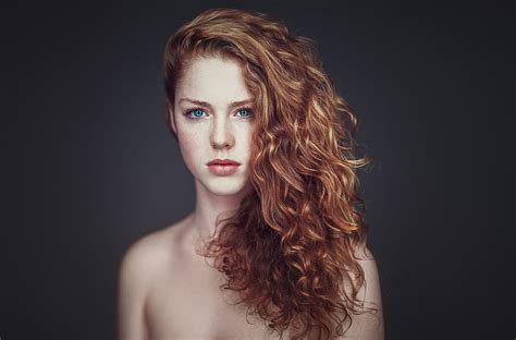 2560x1440px Free Download Hd Wallpaper Women Redhead Blue Eyes