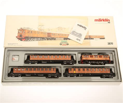 M Rklin T Gsats Med Lok Och Tr Vagnar Originalkartong Leksaker