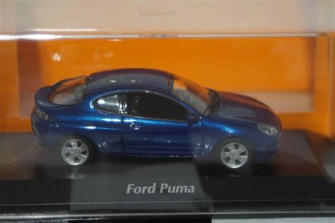 Maxichamps Ford Puma 1996 Blue Minichamps 1 43 940086521