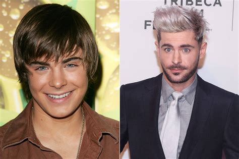 Lévolution De Zac Efron Au Fil Des Années