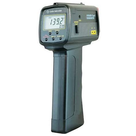 Digi Sense Traceable IR Gun Thermometer With Laser Type K Probe And