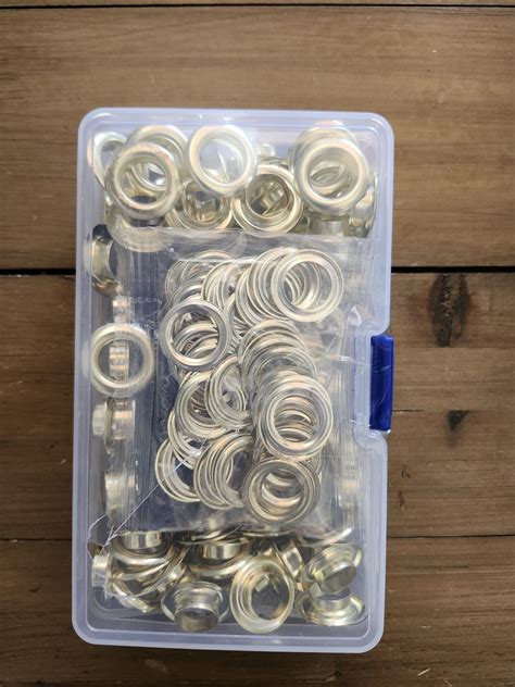 Pangda Grommet Tool Kit Grommet Setting Tool And 100 Sets Grommets