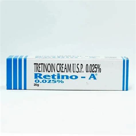 Retino A 0 025 Cream Packaging Type Tube Packaging Size 20gm At Rs 210 00 Tube In Nagpur