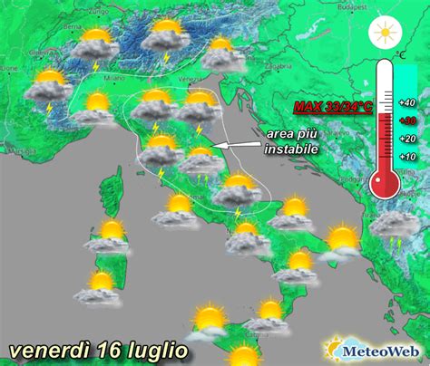 Previsioni Meteo Al Via Peggioramento In Numerose Regioni Oggi Molte