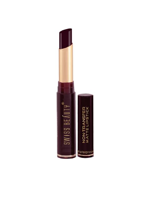 SWISS BEAUTY Non Transfer Matte Lipstick Naked Price History