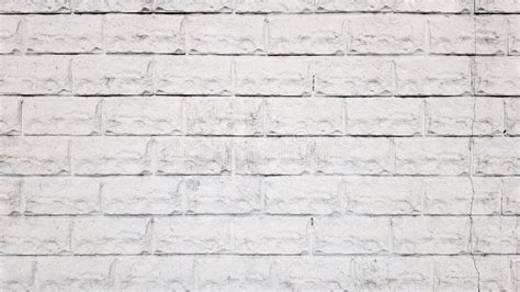 Modern White Brick Wall Texture For Background Weathered Abstract