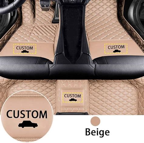 Amazon Muchkey Luxury Car Floor Mats Customize Your Personal