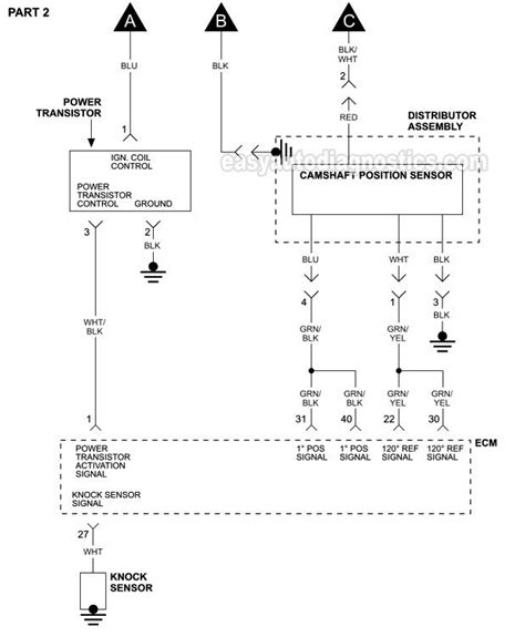 Ignition System Wiring Diagram For Nissan Pick Up And Pathfinder