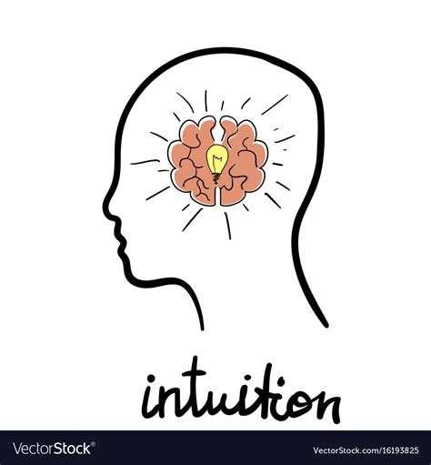 Intuition Abstract Concept Royalty Free Vector Image