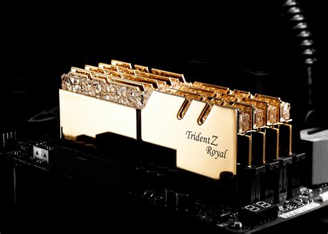 G SKILL Launches Trident Z Royal Series DDR4 RGB Memory Kits G SKILL