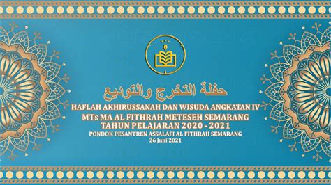 PENAMPILAN WISUDAWAN TI PP ASSALAFI AL FITHRAH SEMARANG YouTube