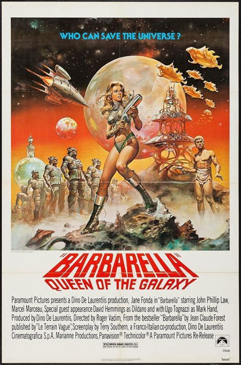 Barbarella Movie Poster 1977 RI | Barbarella movie, Barbarella, Film ...