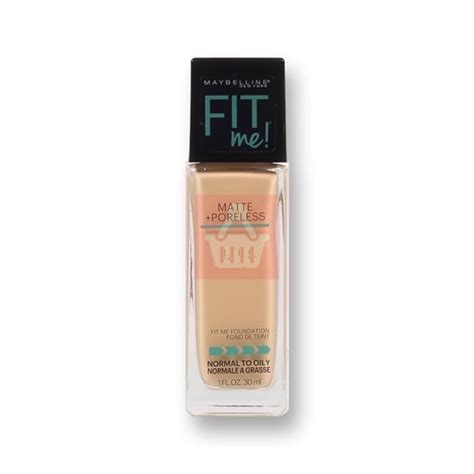 Maybelline Fit Me Matte Poreless Foundation Warm Nude Ml