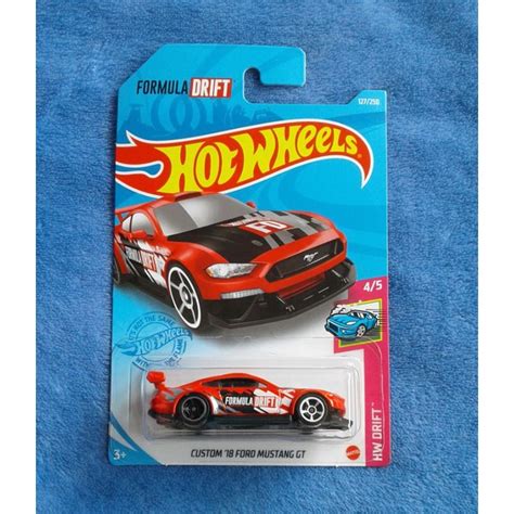 Jual Hot Wheels Custom Ford Mustang GT Formula Drift Shopee Indonesia