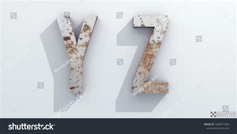 Rusty Metal Letters Over 17 119 Royalty Free Licensable Stock