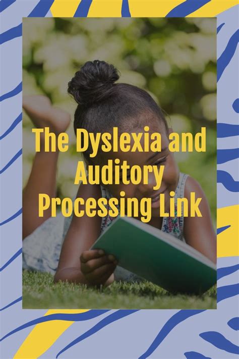 Dyslexia and Auditory Processing - Dyslexic Strategies in 2021 | Auditory learning, Auditory ...