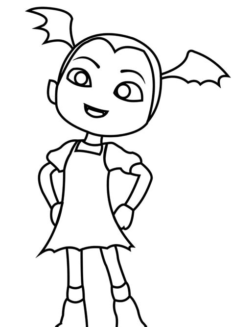 Vampirina Coloring Pages Printable For Free Download