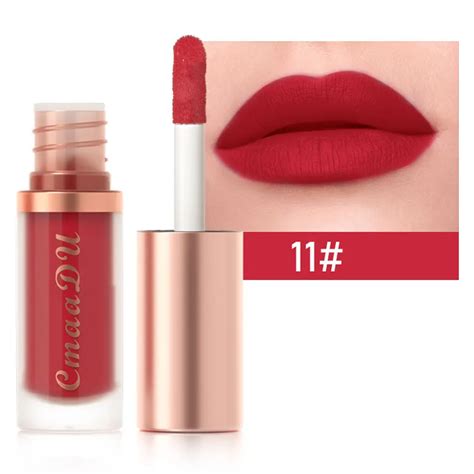 1pc Sexy Red Long Lasting Velvet Matte Lip Gloss Liquid Lipstick Lip Makeup Women Beauty