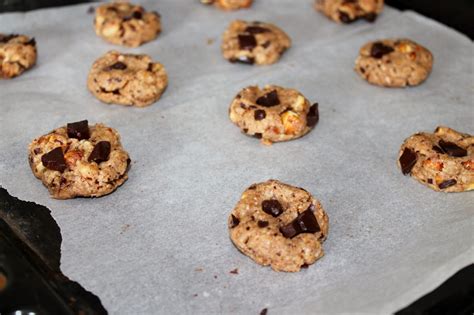 Cookies Chocolat Et Okara De Noisettes Sans Oeuf Sans Beurre Mes