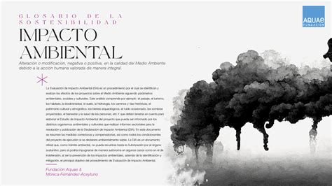 Impacto ambiental Fundación Aquae