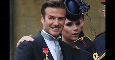 David Beckham vient de faire une petite blague à son épouse il a