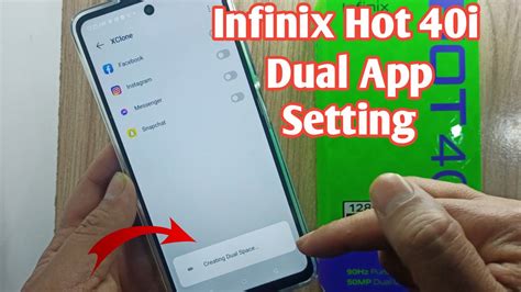 Infinix Hot 40i Dual App Setting How To Create Dual App In Infinix