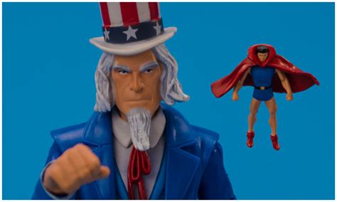 Cool Toy Review Mattel Dc Signature Collection Uncle Sam And Doll Man