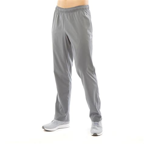 Buy Reebok Mens Training Essentials Speedwick Woven Track Pants Cloud Grey