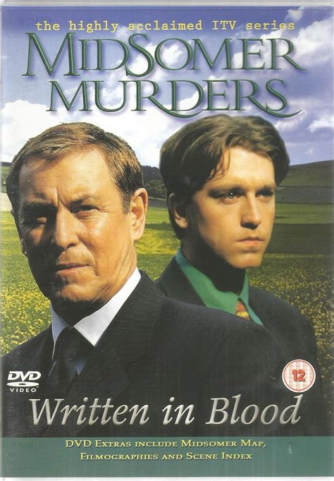 Midsomer Murders Written In Blood 1997 Dvd Be Films