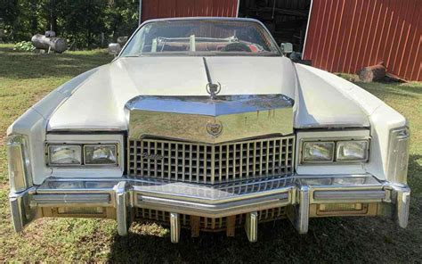 Resting Ragtop 1975 Cadillac Eldorado Barn Finds