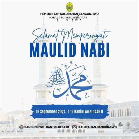 Selamat Memperingati Maulid Nabi Muhammad SAW Website Kalurahan