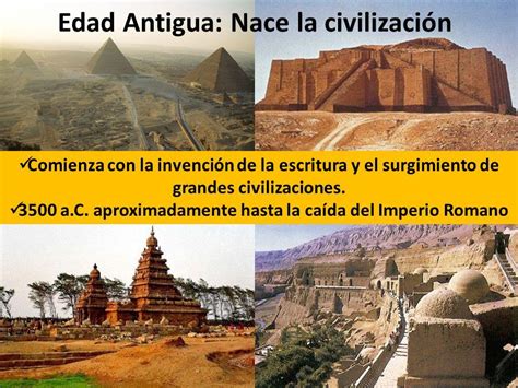 Civilizaciones De La Edad Antigua Y Sus Aportaciones