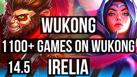 Wukong Vs Irelia Mid Games Legendary Kr Master