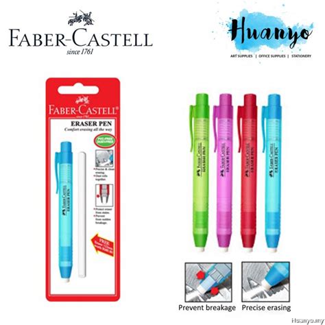 Faber Castell Eraser Pen Refill Set 2pcs 6pcs Refill