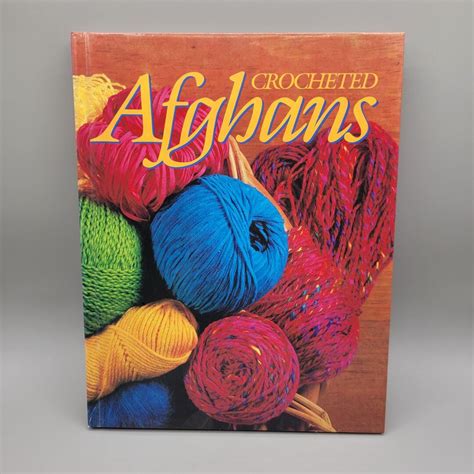 Crocheted Afghans Pattern Book Seasonal Themes Variety Four Etsy