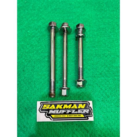 Jual BAUT SET MOUNTING CHROME RXKING BAUT DUDUKAN MESIN RX KING