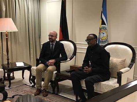 Génocide des tutsis au Rwanda Charles Michel est arrivé à Kigali