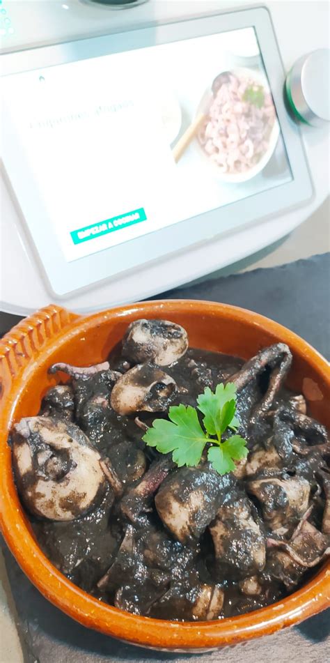 COMO PREPARAR CHIPIRONES EN SU TINTA CON Thermomix Pescados Y